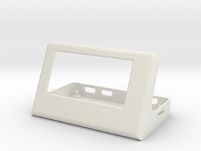 Base for pimoroni Inky pHAT and raspberry pi in White Natural Versatile Plastic
