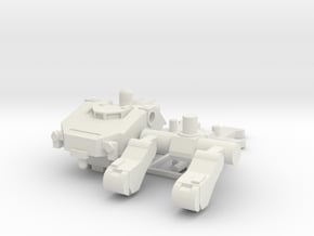 Gundam 1:144 IBO MOBILEWORKER Ground Type in White Natural Versatile Plastic