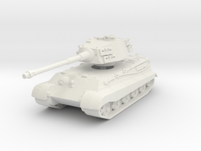 Tiger II H (skirts) 1/144 in White Natural Versatile Plastic
