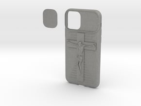 IPhone 11 Max Pro Jesus Cover in Gray PA12