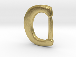 Ringerike Buckle from Lusby with Winceby in Natural Brass