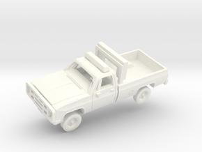 M1008 CUCV "Follow-Me" Truck in White Processed Versatile Plastic: 1:200
