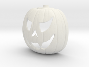 Halloween RZ PUMPKIN Pendant ⛧VIL⛧ in White Premium Versatile Plastic
