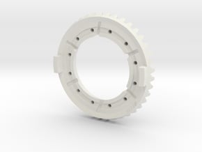 RingGearF509-G -1-20th Scale in White Natural Versatile Plastic