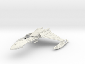 Klingon D5  5.41"  in White Natural Versatile Plastic