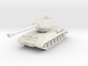 IS-2M Tank 1/144 in White Natural Versatile Plastic
