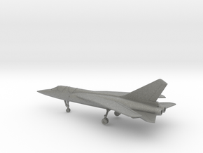 Dassault Mirage G.8 (swept wings) in Gray PA12: 1:200