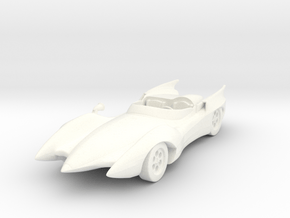 Speed Racer - Mach 5 in White Processed Versatile Plastic