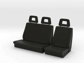 Sitze vorne in Black Natural Versatile Plastic
