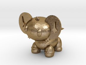 Shiny Shinx in Polished Gold Steel