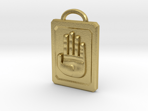 JoJo Hand Emblem in Natural Brass