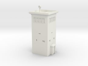 B-Turm 4x4 Watchtower 1/100 in White Natural Versatile Plastic