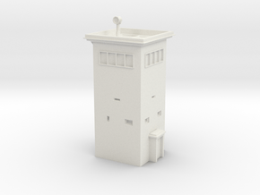 B-Turm 4x4 Watchtower 1/72 in White Natural Versatile Plastic