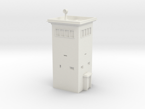 B-Turm 4x4 Watchtower 1/64 in White Natural Versatile Plastic