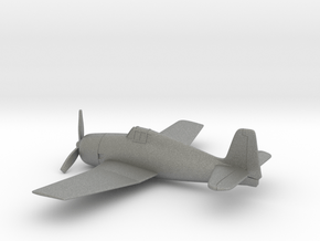 Grumman F6F (w/o landing gears) in Gray PA12: 1:160 - N