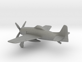 Grumman F8F Bearcat in Gray PA12: 1:72