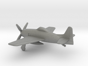 Grumman F8F Bearcat in Gray PA12: 1:144