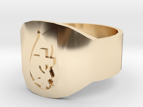 MFCRing0874 in 14K Yellow Gold