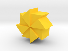 Geometry Dash 35 Secret Coins Gravity Ball in Yellow Processed Versatile Plastic