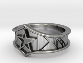 Classic WW Tiara Ring in Antique Silver: 5 / 49