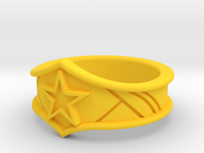 Classic WW Tiara Ring in Yellow Processed Versatile Plastic: 5 / 49