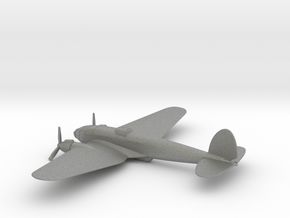 Heinkel He 111 (w/o landing gears) in Gray PA12: 1:200