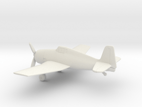 Grumman F6F Hellcat in White Natural Versatile Plastic: 1:160 - N
