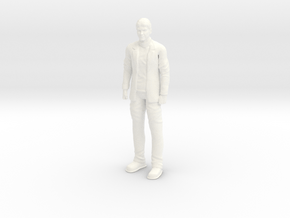 Steve McQueen - Bullitt - 1.18 in White Processed Versatile Plastic