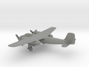Focke-Wulf Ta 154 A-4 Moskito in Gray PA12: 1:200
