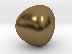 Pet Rock in Natural Bronze