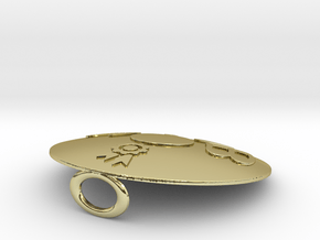 STIB Award - Single in 18k Gold Plated Brass