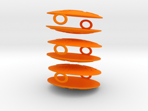STIB Award - Six in Orange Processed Versatile Plastic