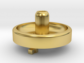 Plug Style 2 in Polished Brass