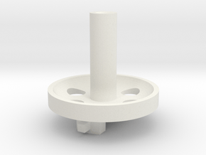 Plug Style 1 in White Natural Versatile Plastic