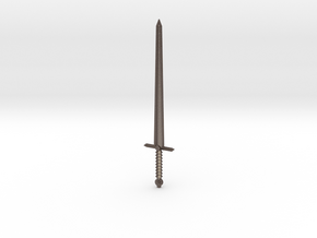 Mythic Legions Sword 9 Replica in Polished Bronzed-Silver Steel: Medium