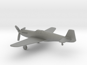 North American P-51A Mustang I in Gray PA12: 1:160 - N