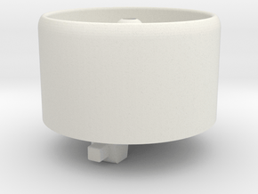 Plug Style 6 in White Natural Versatile Plastic