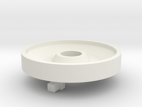 Plug Style 10 in White Natural Versatile Plastic