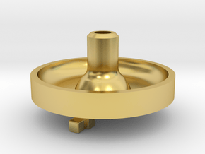 Plug Style 11 in Polished Brass
