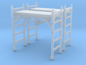 Scaffolding Unit (x2) 1/72 in Smooth Fine Detail Plastic