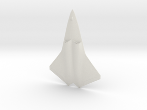 F/A-XX Sixth Generation Fighter in White Natural Versatile Plastic: 1:144