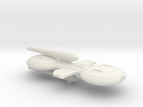 3788 Scale Gorn X-Ship Advanced Command Cruiser in White Natural Versatile Plastic