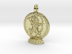 Kurukulle Pendant in 18k Gold Plated Brass