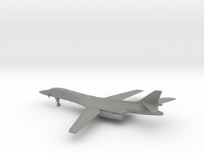 Rockwell B-1B Lancer (spread wings) in Gray PA12: 1:500