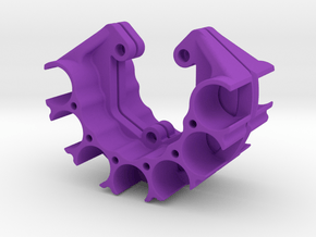 2x front tungsten hanger 2.2 Vanquish portal axle in Purple Processed Versatile Plastic