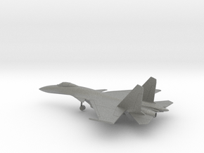 Sukhoi Su-33 Flanker-D in Gray PA12: 1:144
