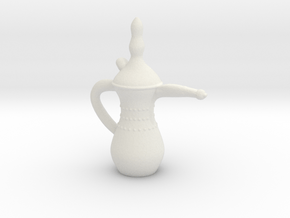 Printle Thing Coffee-pot - 1/24 in White Natural Versatile Plastic