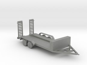 car trailer 2 1:160 scale in Gray PA12