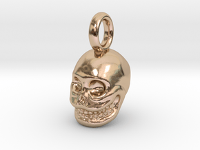 Impermanence (Skull Pendant) in 14k Rose Gold