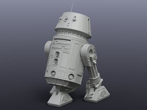 R5-D4 1/48 scale for Finemolds/Revell in Tan Fine Detail Plastic